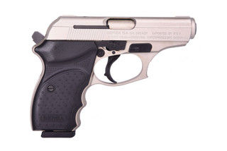 Bersa Thunder 380 compact .380 ACP pistol, nickel.